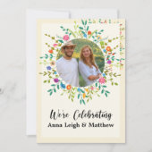 Fiançailles - Invitation au mariage Faire-part (Devant)