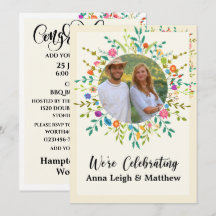 Fiançailles - Invitation au mariage Faire-part
