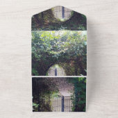 Fiançailles Invitation Gate Garden (Dehors)