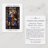 Fiançailles Mariage catholique Favoriser la Carte (Devant / Derrière)