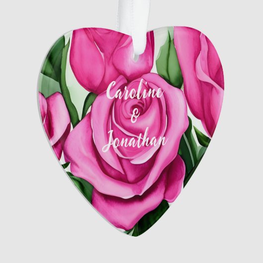 Fiançailles Rose aquarelle (devant)