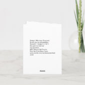 Fiançailles Swigert 1917 ... carte   (Dos)