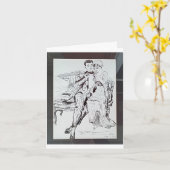 Fiançailles Swigert 1917 ... carte   (Fleur jaune)