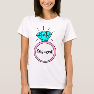Fiancé! Grand T-shirt Diamond Ring