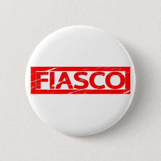 Fiasco Stamp Ronde Button 5,7 Cm (Voorkant)