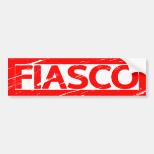 Fiasco Stempel Bumpersticker