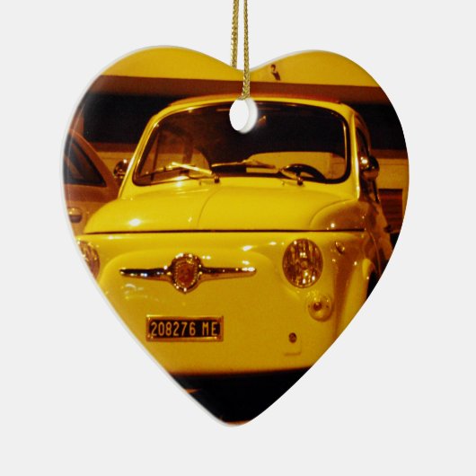 Fiat 500 Abarth. Keramisch Ornament (Rechts)