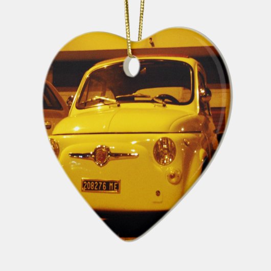 Fiat 500 Abarth. Keramisch Ornament (Links)