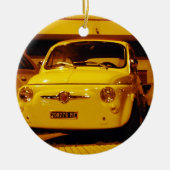 Fiat 500 Abarth. Keramisch Ornament (Voorkant)