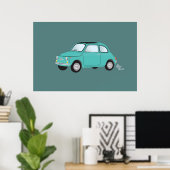 Fiat 500 affiches (Bureau à domicile)