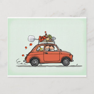 Fiat 500 Briefkaart
