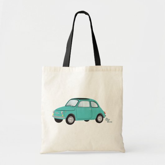 Fiat 500 Canvas tas (Voorkant)