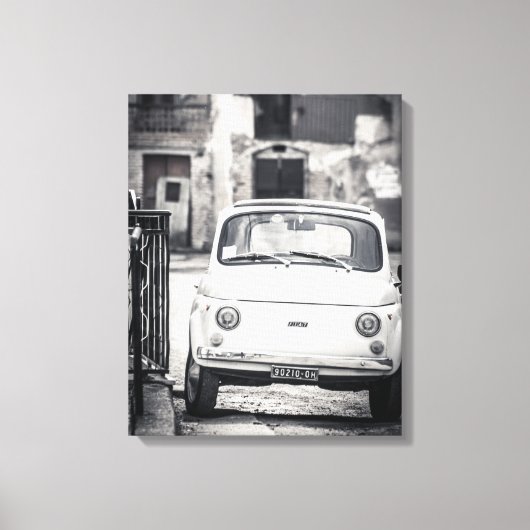 Fiat 500, cinéma, en Italie, toile classique (Recto)