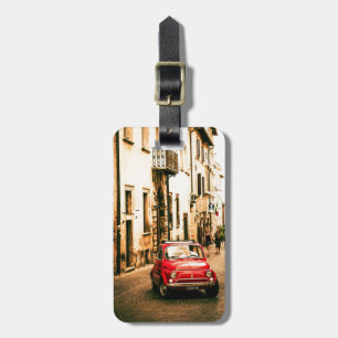 Fiat 500 Cinquecento in Italië. Bagagelabel