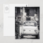 Fiat 500, Cinquecento in Italië Briefkaart (Voorkant / Achterkant)