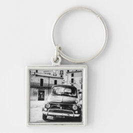 Fiat 500, cinquecento in Italië, klassiek cadeau v Sleutelhanger