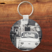 Fiat 500, Cinquecento in Italië Sleutelhanger (Voorkant)