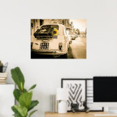  Fiat 500, Cinquecento, Italië Poster (Thuiskantoor)