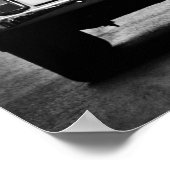 Fiat 500, cinquecento, Rome, Italië; Poster (Hoek)