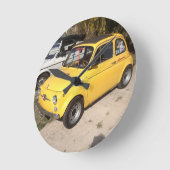 Fiat 500 clock ronde klok (Hoek)