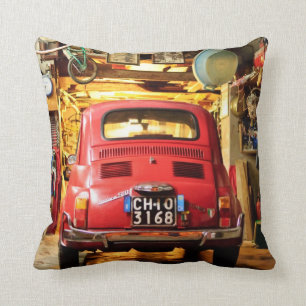 Fiat 500 en Italie, coussin classique de voiture