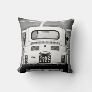 Fiat 500 en Italie, coussin de voiture classique