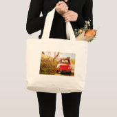 Fiat 500 in Italië Grote Tote Bag (Voorkant (product))