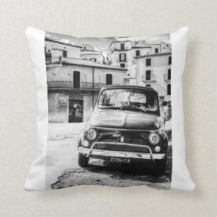 Fiat 500 in Italië, klassieke autokussens, kussen