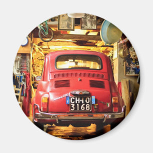 Fiat 500 in Italië Magneet