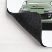 Fiat 500 Lt groene auto Muismat (Hoek)