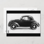 Fiat 500 Topolino Briefkaart (Voorkant / Achterkant)