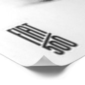 Fiat 500 Topolino Poster (Hoek)