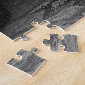 FIAT-auto in Italië in zwart-wit Legpuzzel (Zijkant)