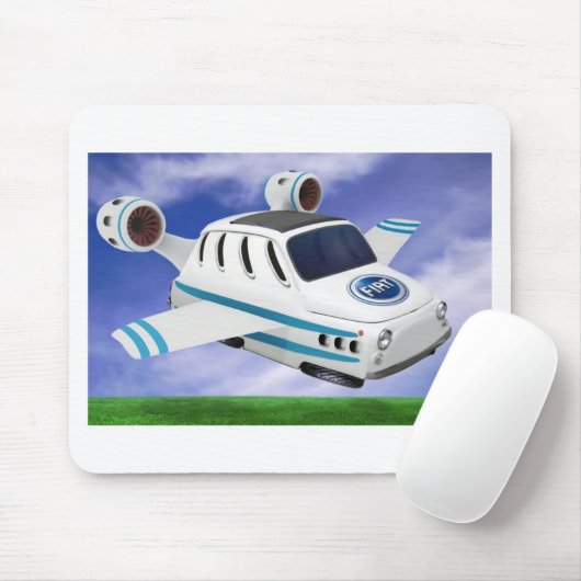 Fiat_Car Muismat (Met muis)