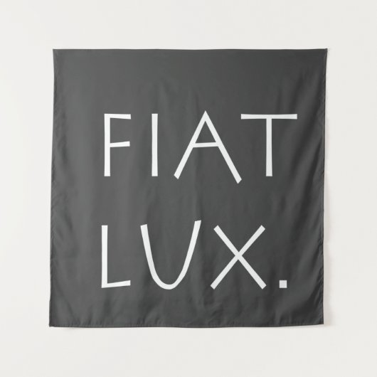 Fiat Lux Wandkleed (Voorkant)