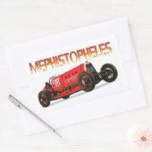 Fiat Mephistopheles Rechthoekige Sticker (Envelop)