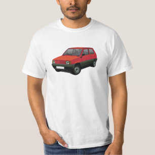Fiat Panda 30/45 Mk1 (Tipo 141) Rood T-shirt