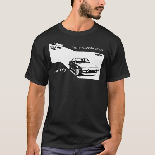 FIAT X19 Classic T-Shirt (Devant)