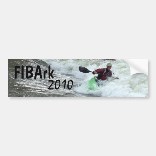 FIBArk 2010-Bumpersticker Bumpersticker (Voorkant)