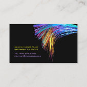 Fiber Optics / Hi Tech Visitekaartje (Achterkant)