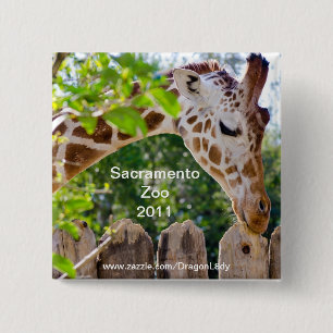 Fiberlicious Vierkante Button 5,1 Cm