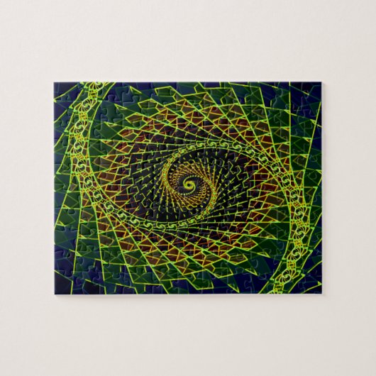 Fibonacci a coloré, puzzle (Horizontal)