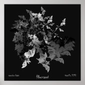 Fibonacci Bats Poster Print (Voorkant)