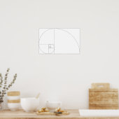 Fibonacci_Blokken Poster (Keuken)