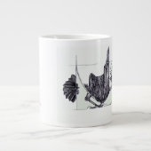 Fibonacci Corvid Mug Jumbo Gauche (Devant)