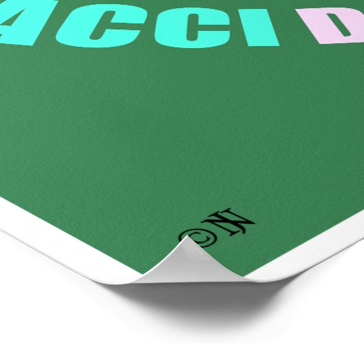 Fibonacci Day, Pop Art, Typografisch Poster (Hoek)