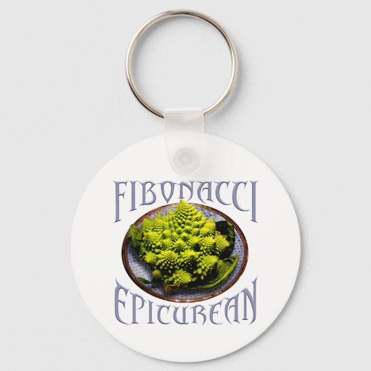 Fibonacci Epicurean Sleutelhanger (Voorkant)