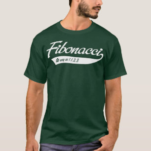 Fibonacci even gemakkelijk als 1 t-shirt