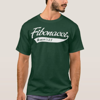 Fibonacci even gemakkelijk als 1 t-shirt