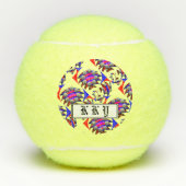 Fibonacci 'Fish Checker' door Kenneth Yoncich Tennisballen (Voorkant)